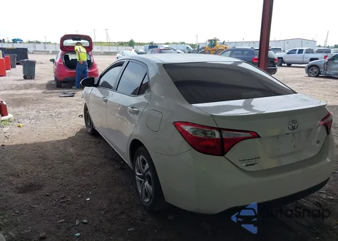 2016 Toyota Corolla S z USA, uszkodzony, nr VIN 2T1BURHE4GC543806